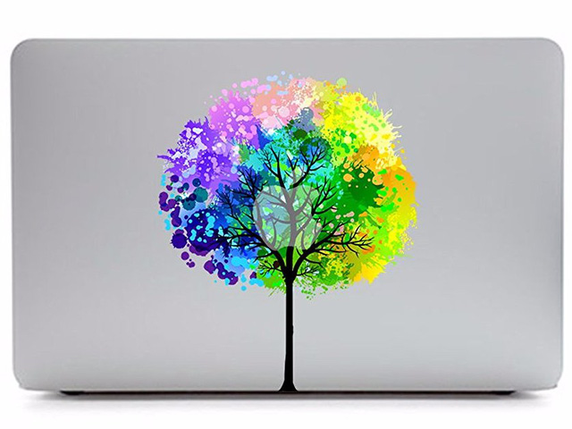 rang trí chiếc Macbook của bạn bằng những sticker
