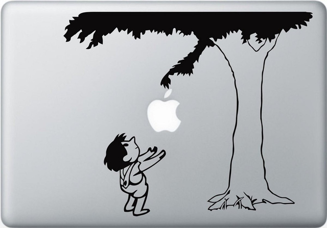 rang trí chiếc Macbook của bạn bằng những sticker