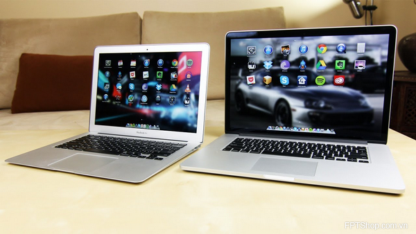 Macbook Air hay Macbook Pro cũ chính hãng
