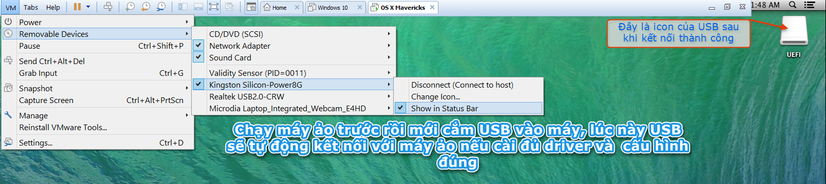 Phương pháp giúp tạo USB cài đặt Mac OS X trên PC theo chuẩn UEFH - ảnh 3