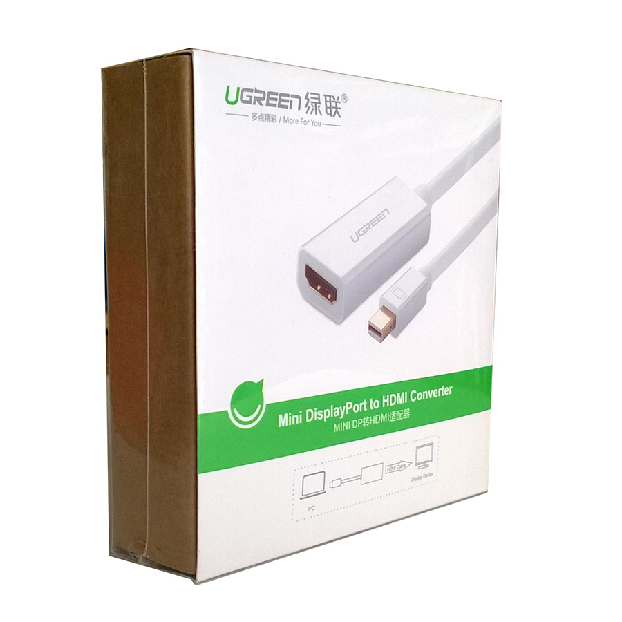 Cáp chuyển Ugreen Mini Displayport to HDMI - ảnh 3