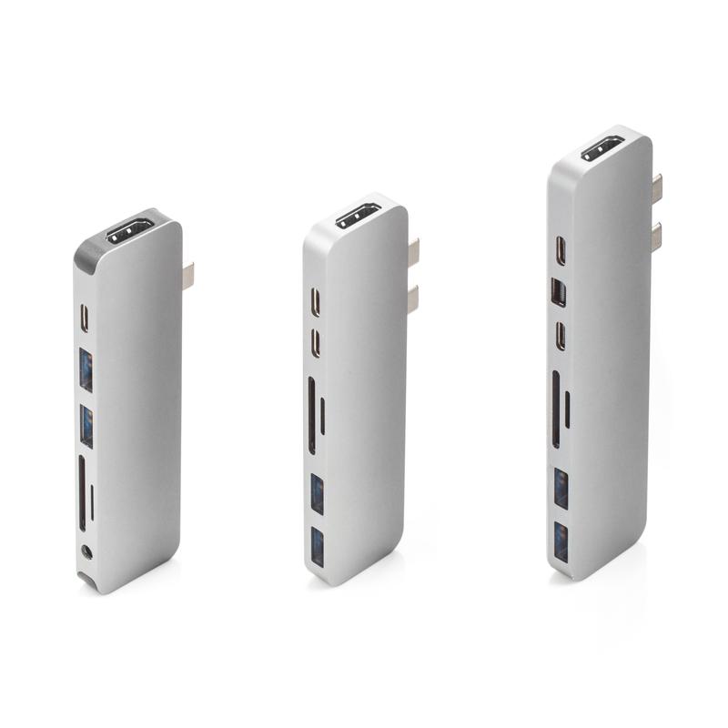 Cáp chuyển HyperDrive 8 in 2 Type-C to HDMI/USB-C/USB 3.1/SD/TF/Mini Displayport - ảnh 5