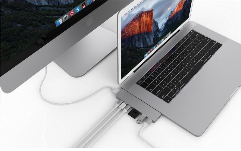 Cáp chuyển HyperDrive 8 in 2 Type-C to HDMI/USB-C/USB 3.1/SD/TF/Mini Displayport - ảnh 2