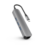 Cáp chuyển HyperDrive 6 in 1 Type-C to HDMI/USB-C/USB-A/LAN (HD233B) - ảnh 1