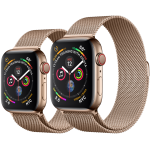 Apple Watch Series 4 GPS+Cellular (Thép/40mm/Milan) – New - ảnh 1