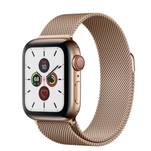 Apple Watch Series 5 GPS + Cellular ( Thép/40mm/Milan )