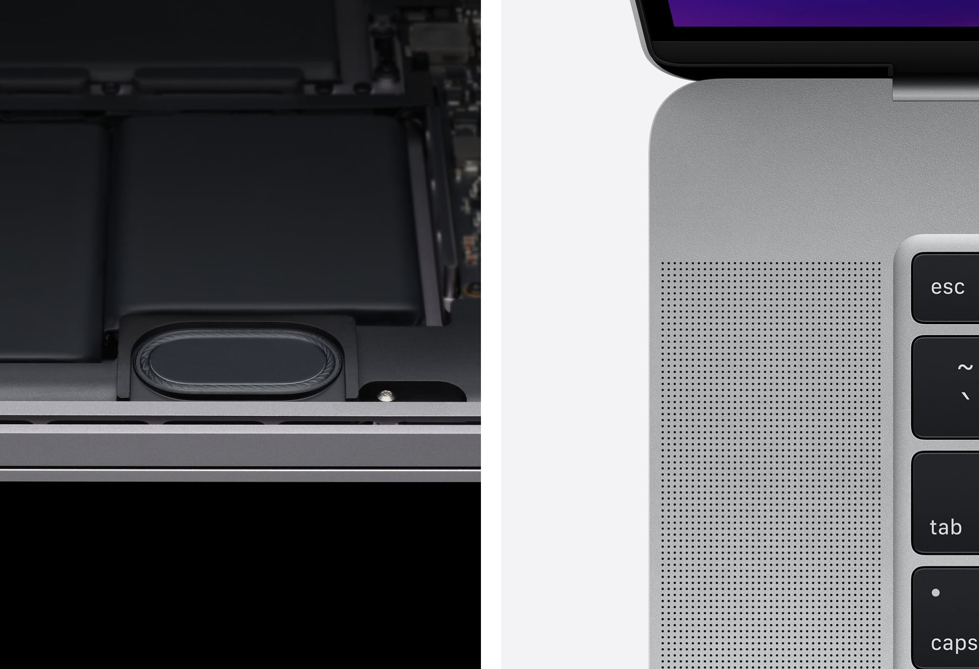 Macbook Pro 16” mới : Viền màn hình siêu mỏng, bàn phím Magic Keyboard, chip 8 nhân, 6 loa, option 8TB SSD - ảnh 4