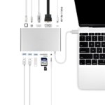 Cáp chuyển HyperDrive 11 in 1 Type-C to HDMI/VGA/LAN/USB-C/USB 3.0/SD/TF/Mini Displayport/jack 3.5mm - ảnh 1