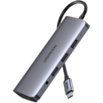Cáp chuyển Ugreen 10 in 1 Type-C to HDMI/VGA/LAN/USB 3.0/SD/TF/USB-C/jack 3.5mm (80133) - ảnh 2