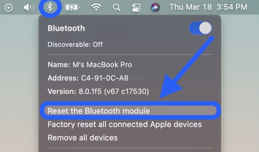 Một số mẹo giúp khắc phục kết nối Bluetooth trên Mac