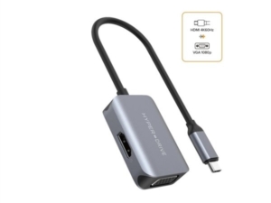 Cáp chuyển HyperDrive 4K 2 in 1 Type-C to HDMI/VGA  (HDC2HV)