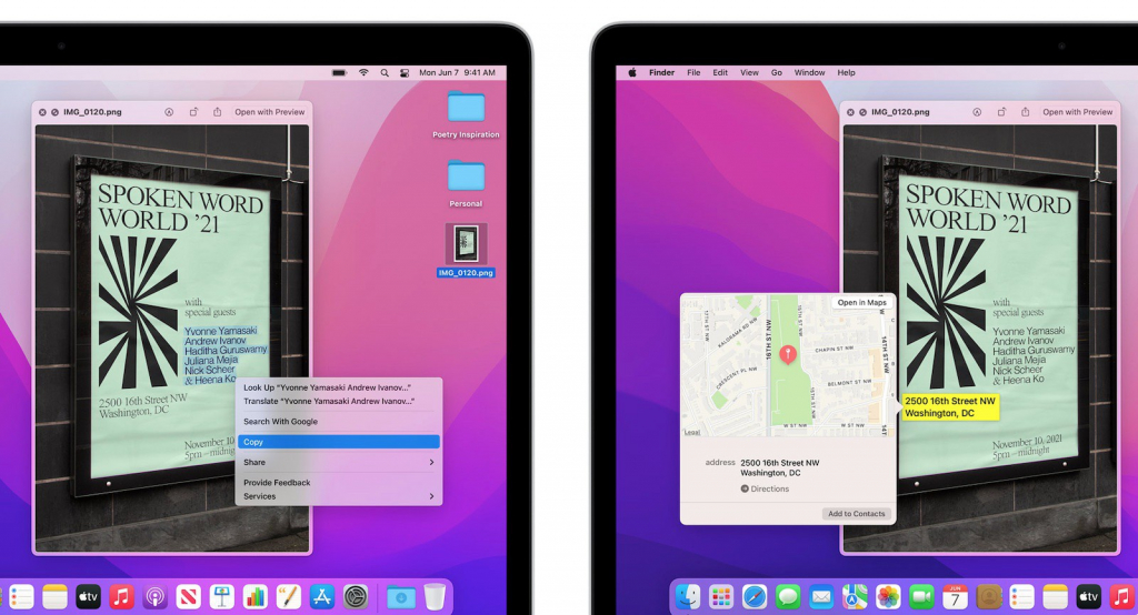 MacOS 12 - tính năng