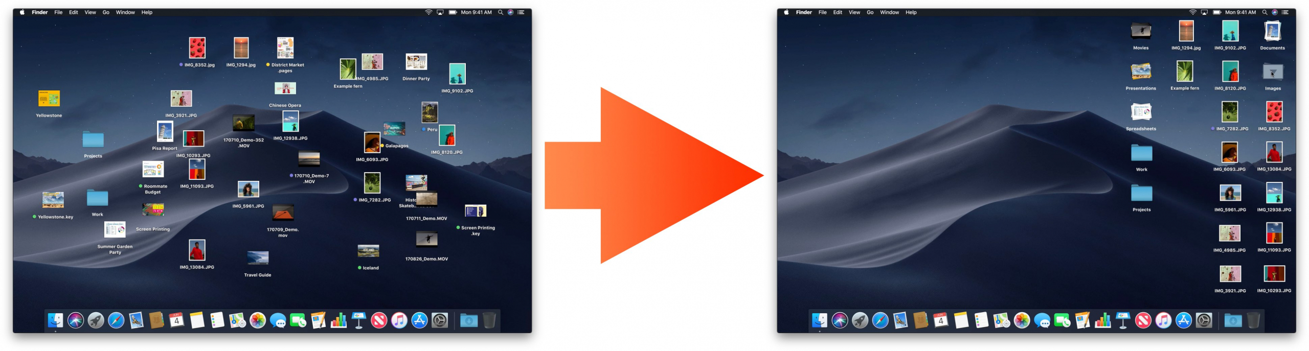 macOS Stacks 
