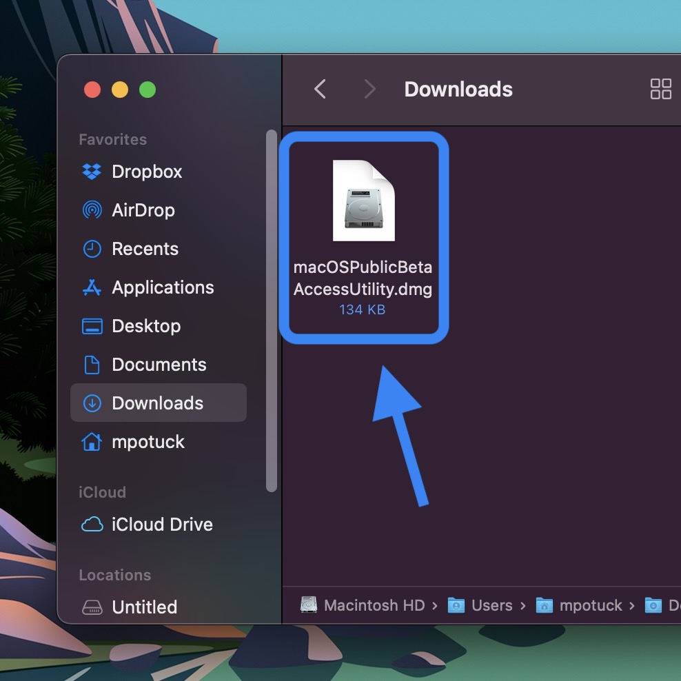 Tệp cài macOS 12 Monterey