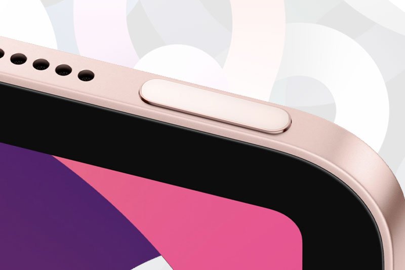 Touch ID tích hợp ở nút nguồn