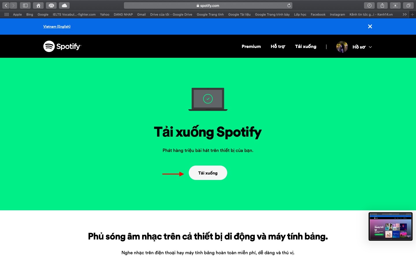 Cách nghe Spotify trên MacBook - ảnh 4