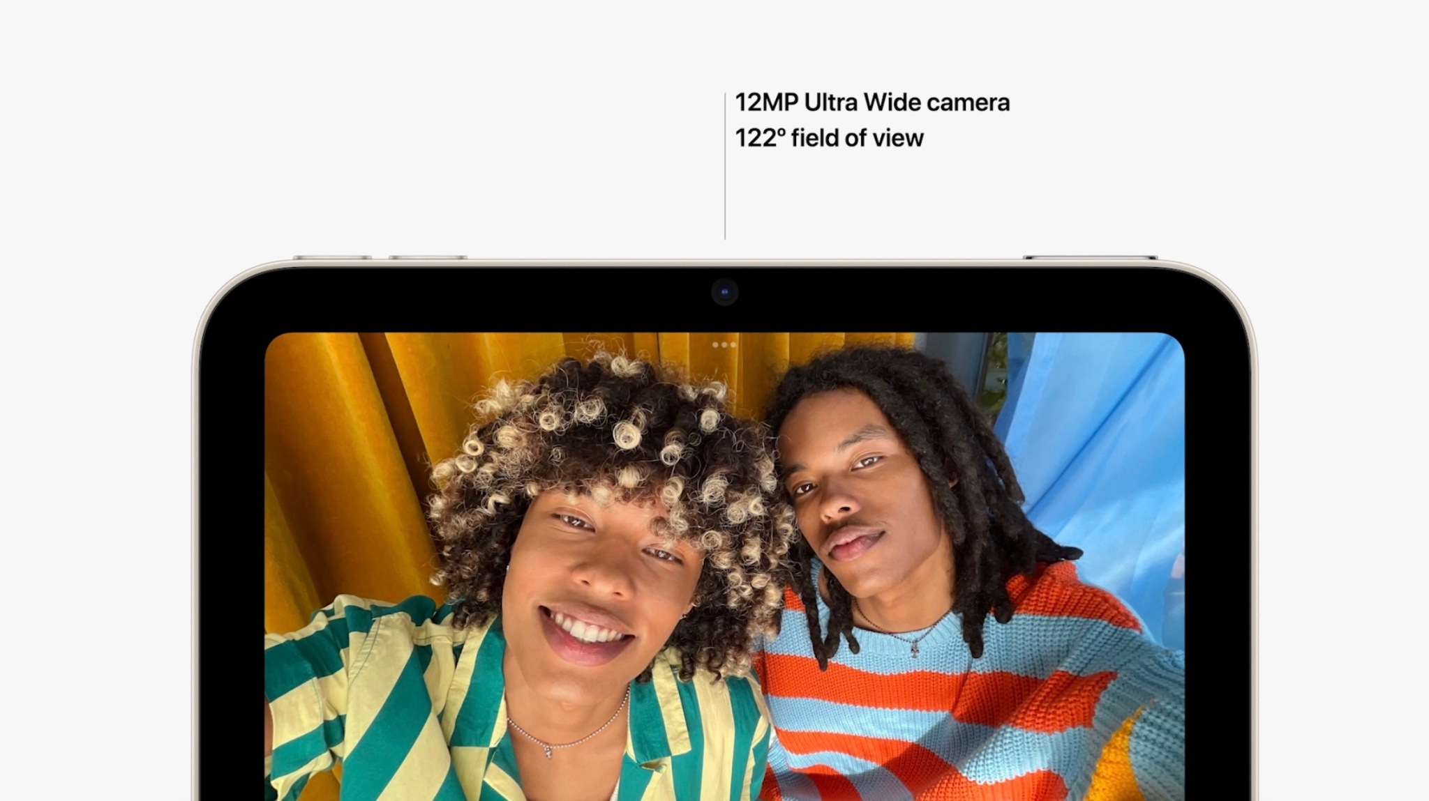 camera trước iPad Mini 6 