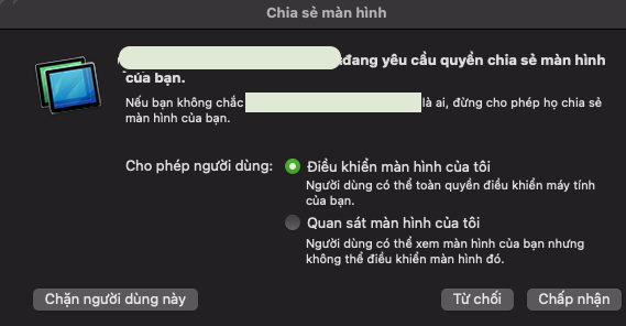 Hướng dẫn chia sẻ màn hình trên Mac sử dụng Tin nhắn (Messages) - ảnh 4