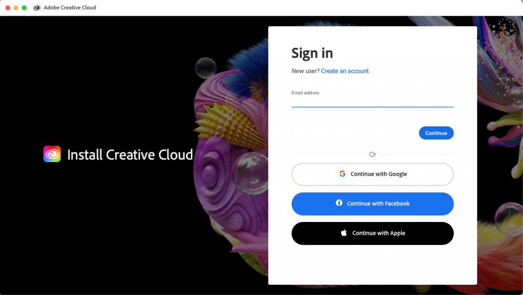 Cài Adobe Creative Cloud 3