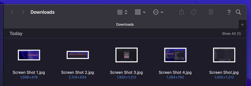 Thumbnail Preview MacOS