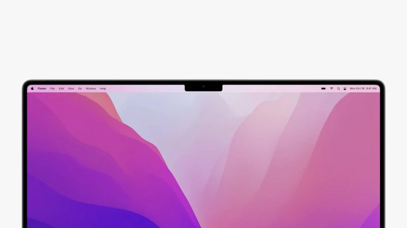 màn hình tai thỏ trên MacBook Pro 2021