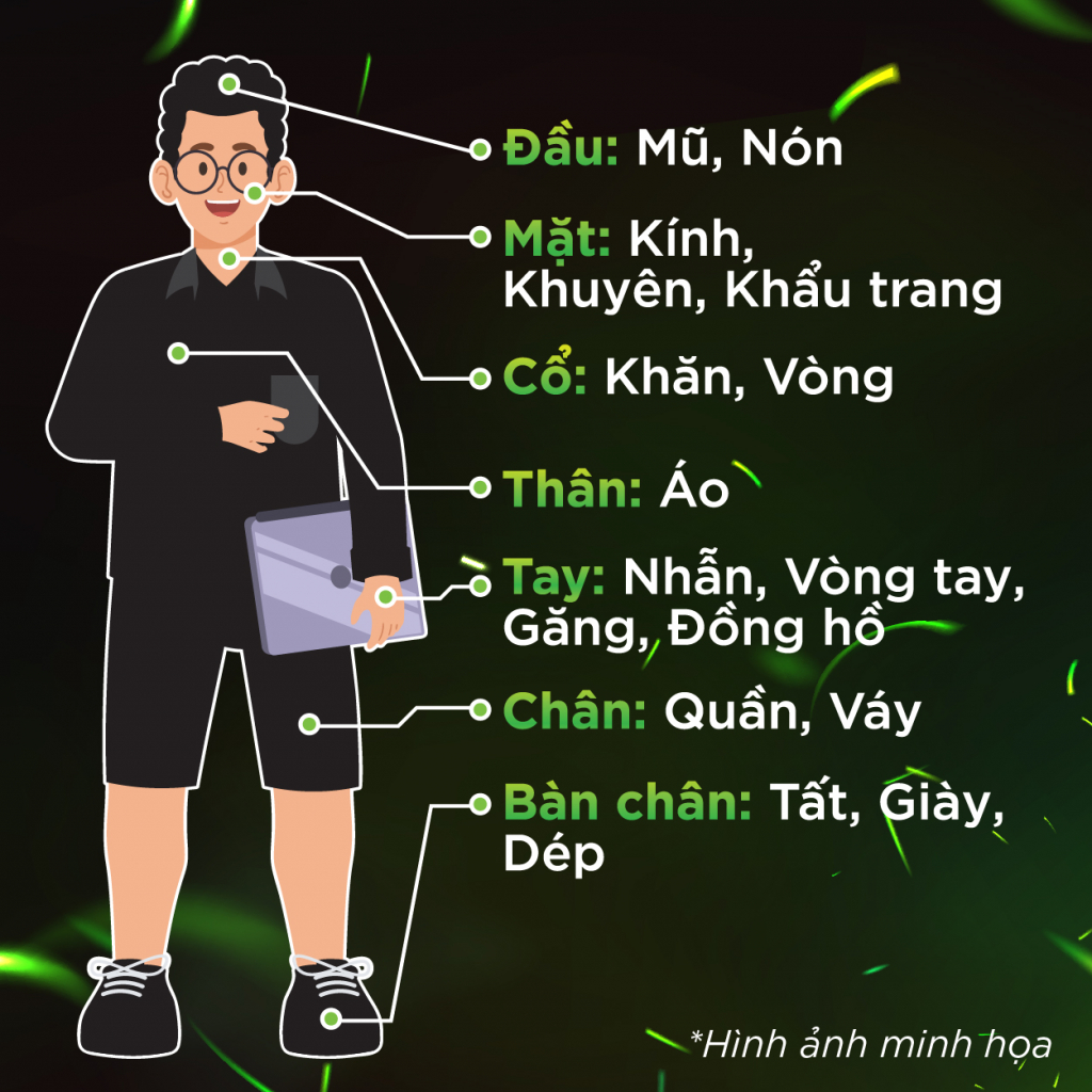Giảm giá thêm mặc đồ đen