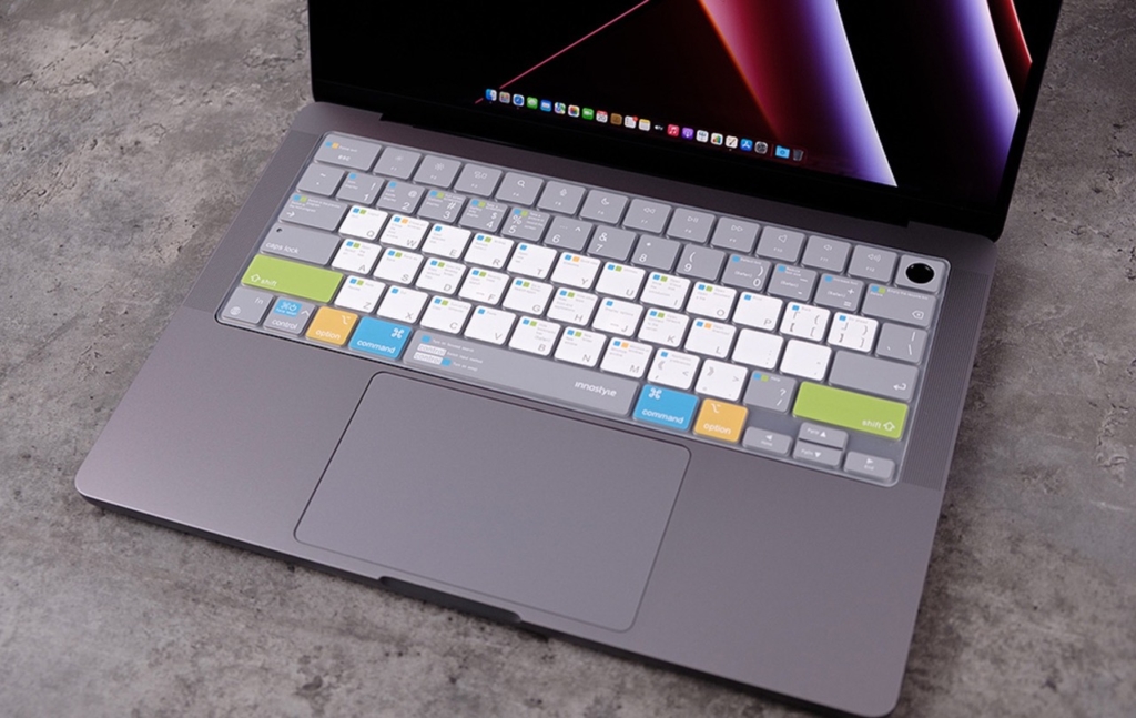 Phủ phím Innostyle Shortcut Macbook Pro 14/16 inch 2021/2023 & Macbook Air 2022 - ảnh 4