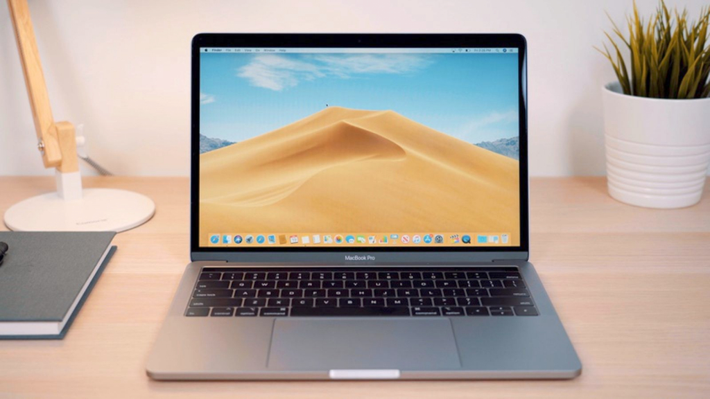 Giao diện quen thuộc Macbook Pro 2019 