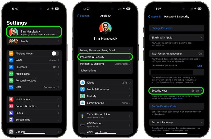Cách bật khóa bảo mật trên iPhone và iPad