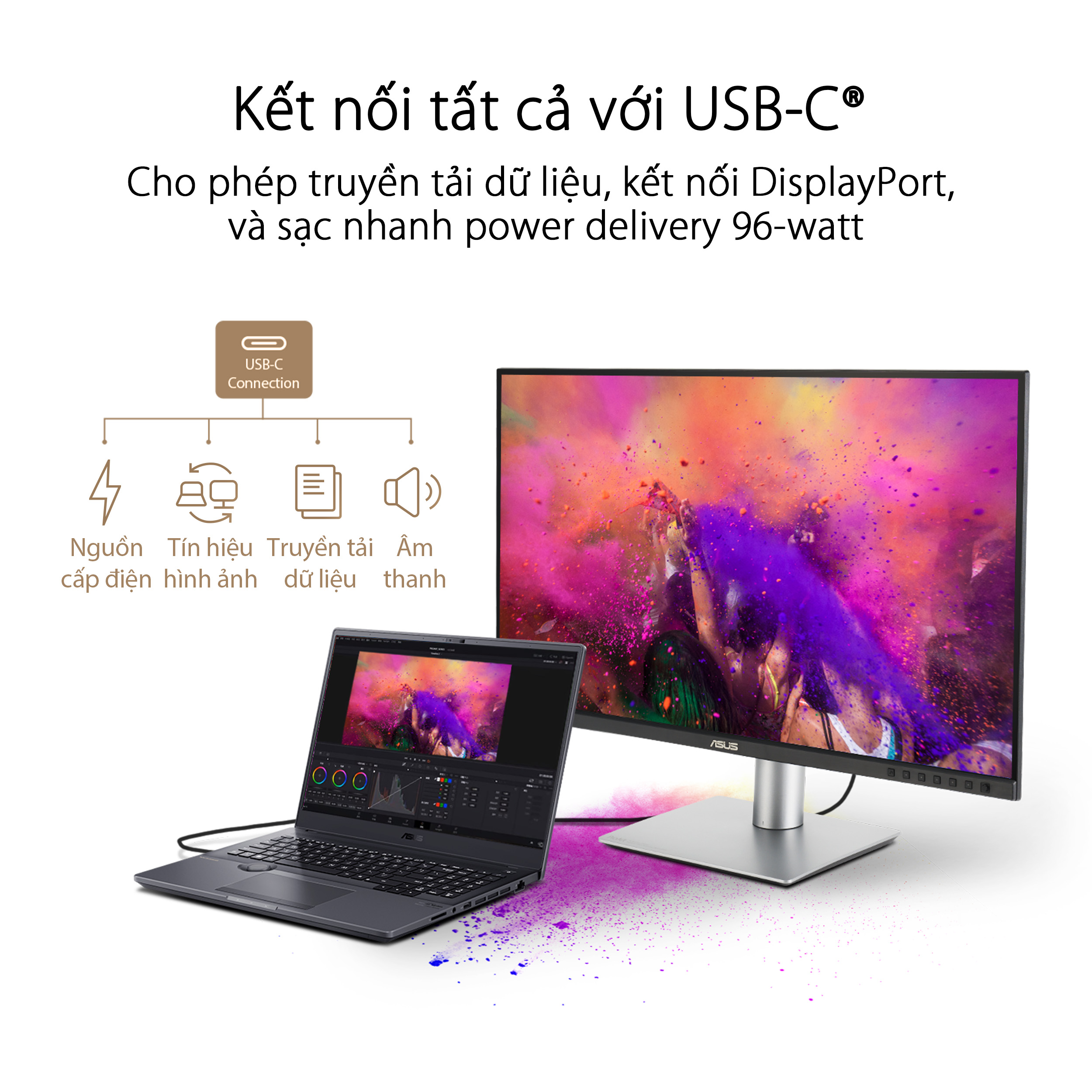 Màn hình ASUS ProArt Display PA279CRV – 27″ 4K UHD IPS – NEW - ảnh 4