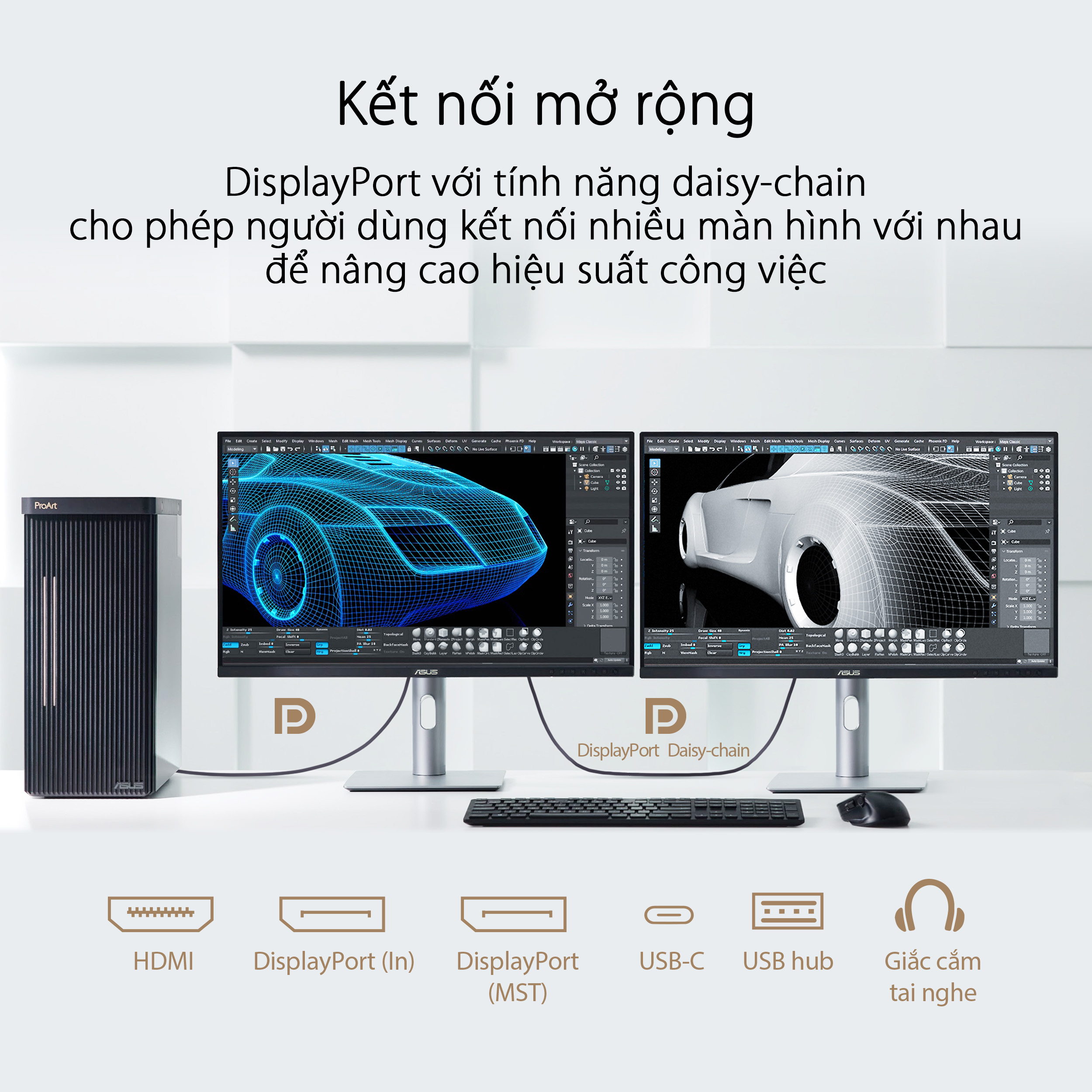 Màn hình ASUS ProArt Display PA279CRV – 27″ 4K UHD IPS – NEW - ảnh 5