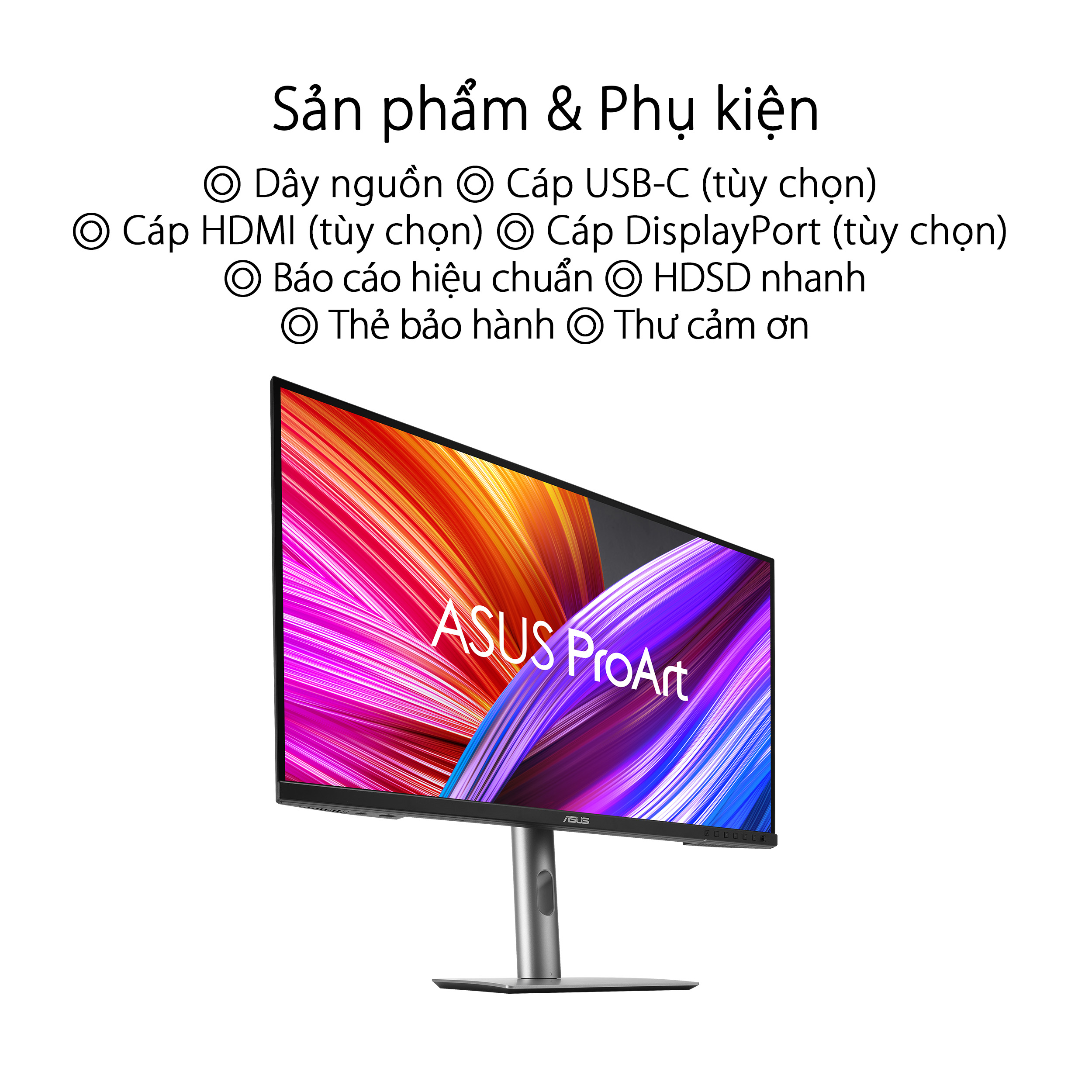 Màn hình ASUS ProArt Display PA279CRV – 27″ 4K UHD IPS – NEW - ảnh 7