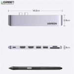 Cáp chuyển Ugreen từ USB-C 7 in 2 (80548) - ảnh 2