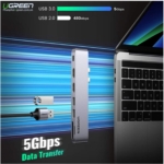 Cáp chuyển Ugreen từ USB-C 7 in 2 (80548) - ảnh 5