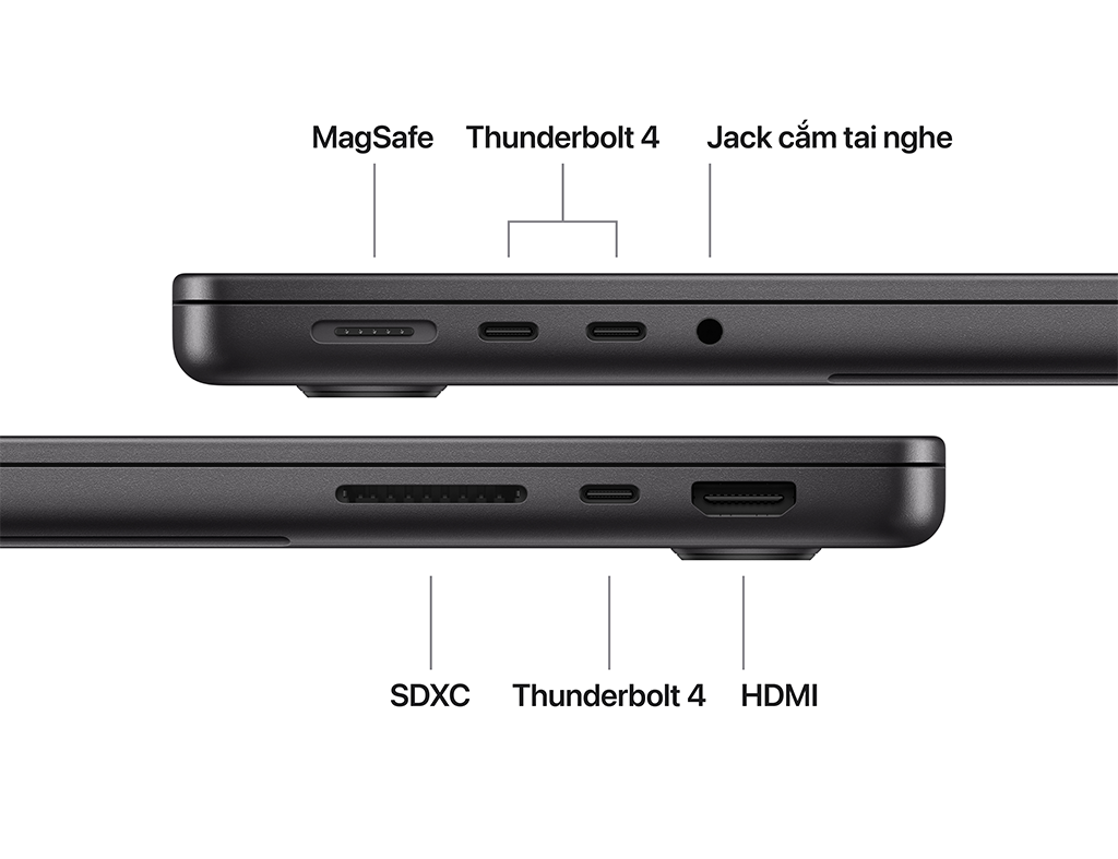 MacBook Pro 2025 14 inch Apple M5 10-Core CPU 10-Core GPU 16GB RAM 1TB SSD – NEW - ảnh 3