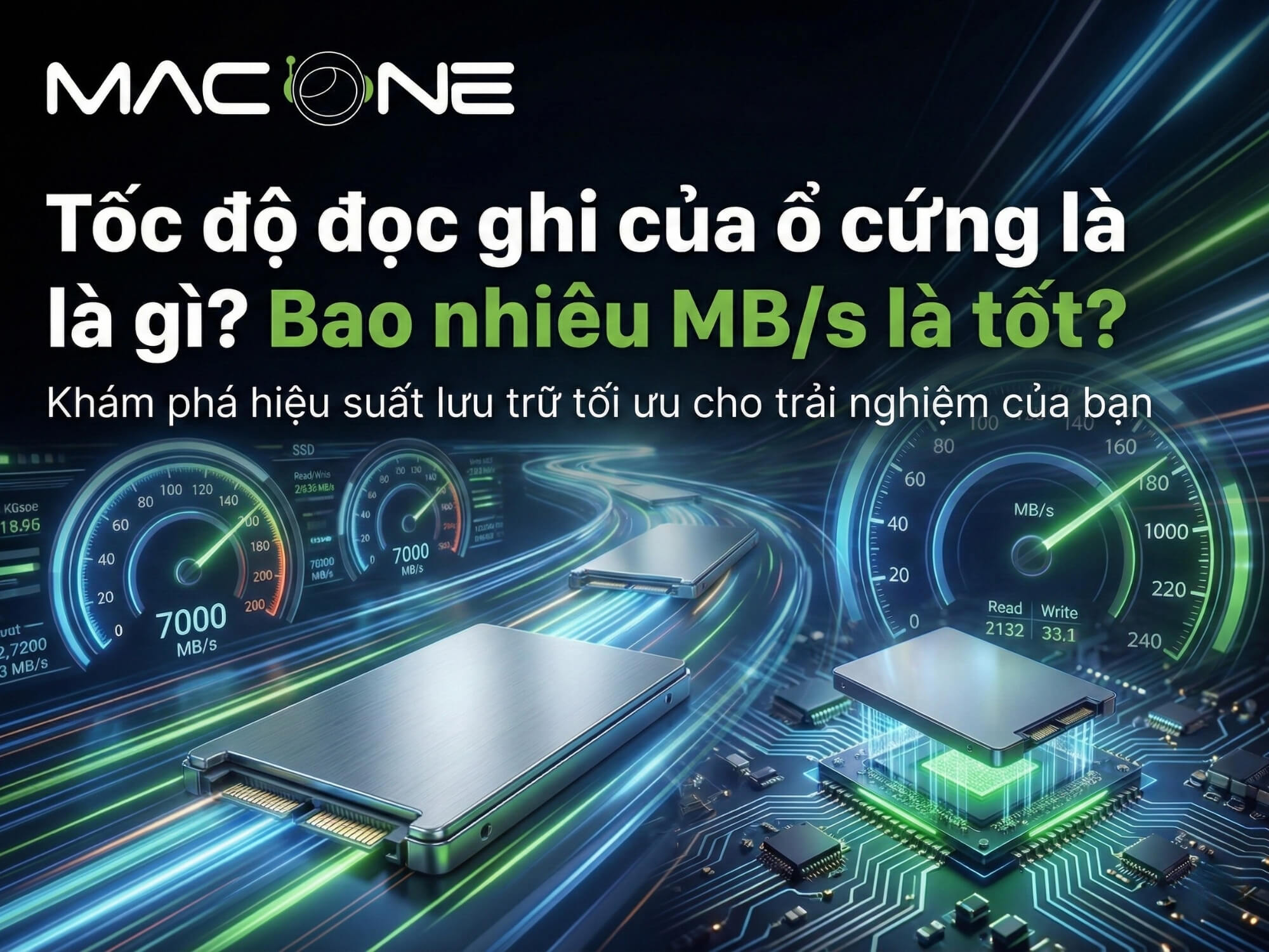 Tốc độ đọc ghi của ổ cứng là gì? Bao nhiêu MB/s là tốt?