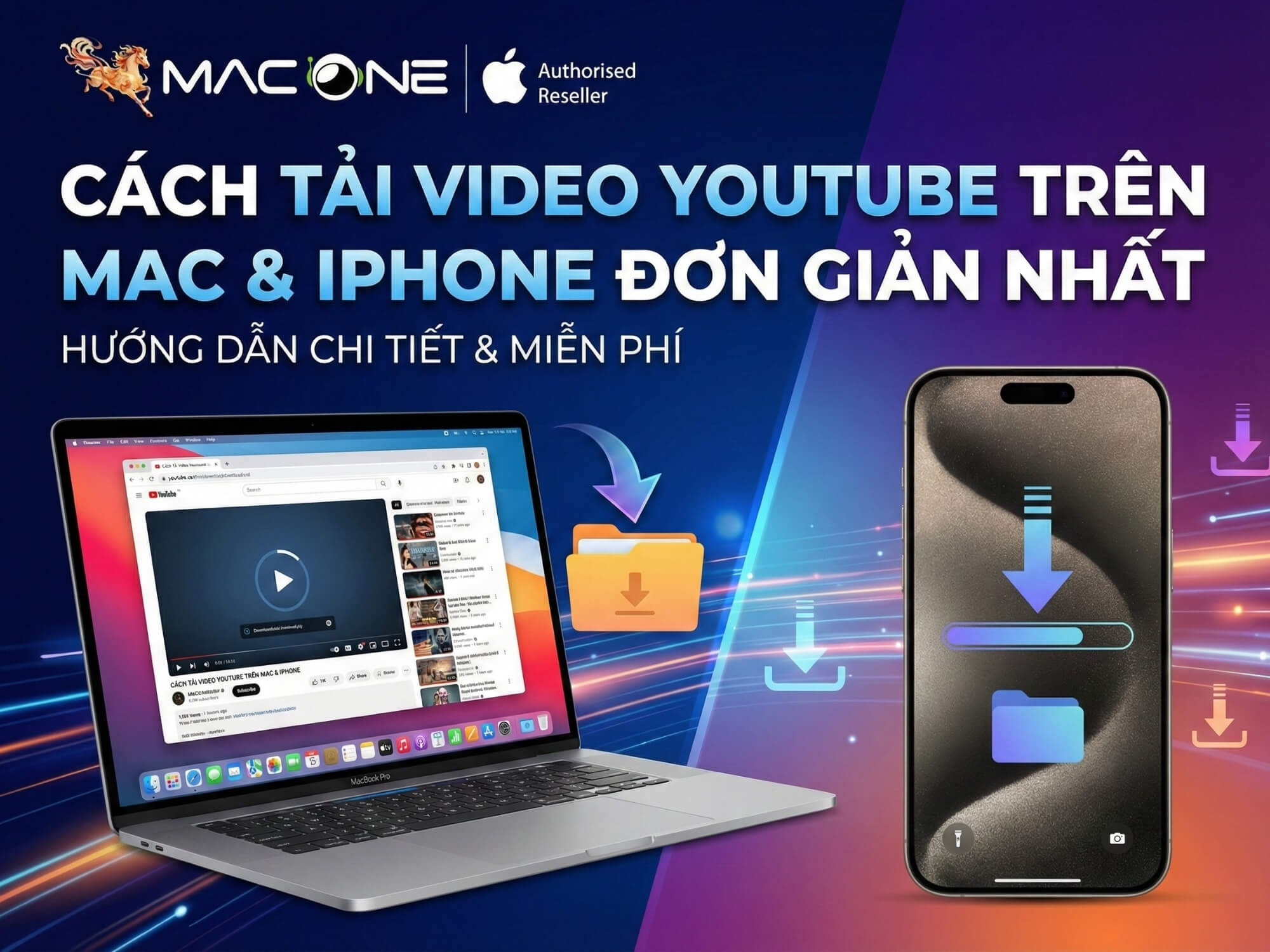 Cách tải video trên YouTube về Mac, iPhone đơn giản nhất 
