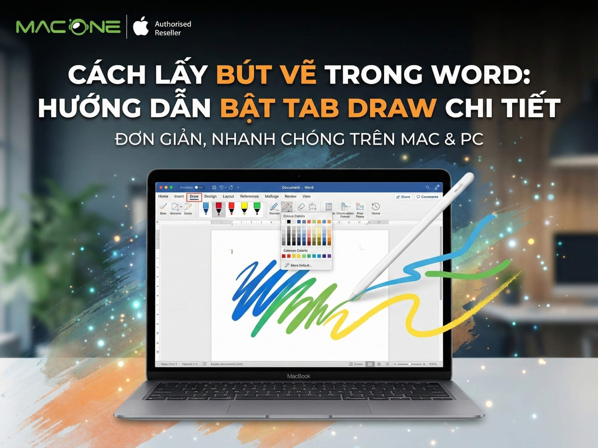 Cách Lấy Bút Vẽ Trong Word: Hướng Dẫn Bật Tab Draw Chi Tiết
