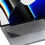 Phủ phím JCPAL Fitskin TPU MacBook Pro 14 inch/ 16 inch 2021/ Air 2022 – Trong Suốt - ảnh 1