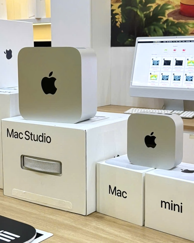 Ghép cụm Mac qua Thunderbolt 5: Máy trạm mới cho dân AI và phòng thu  