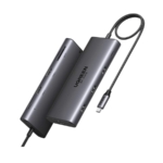 Cáp chuyển Ugreen 10 in 1 USB-C đến 2xUSB-C PD +3 USB 3.0 +2 HDMI + RJ45 + SD/TF (15534) - ảnh 1