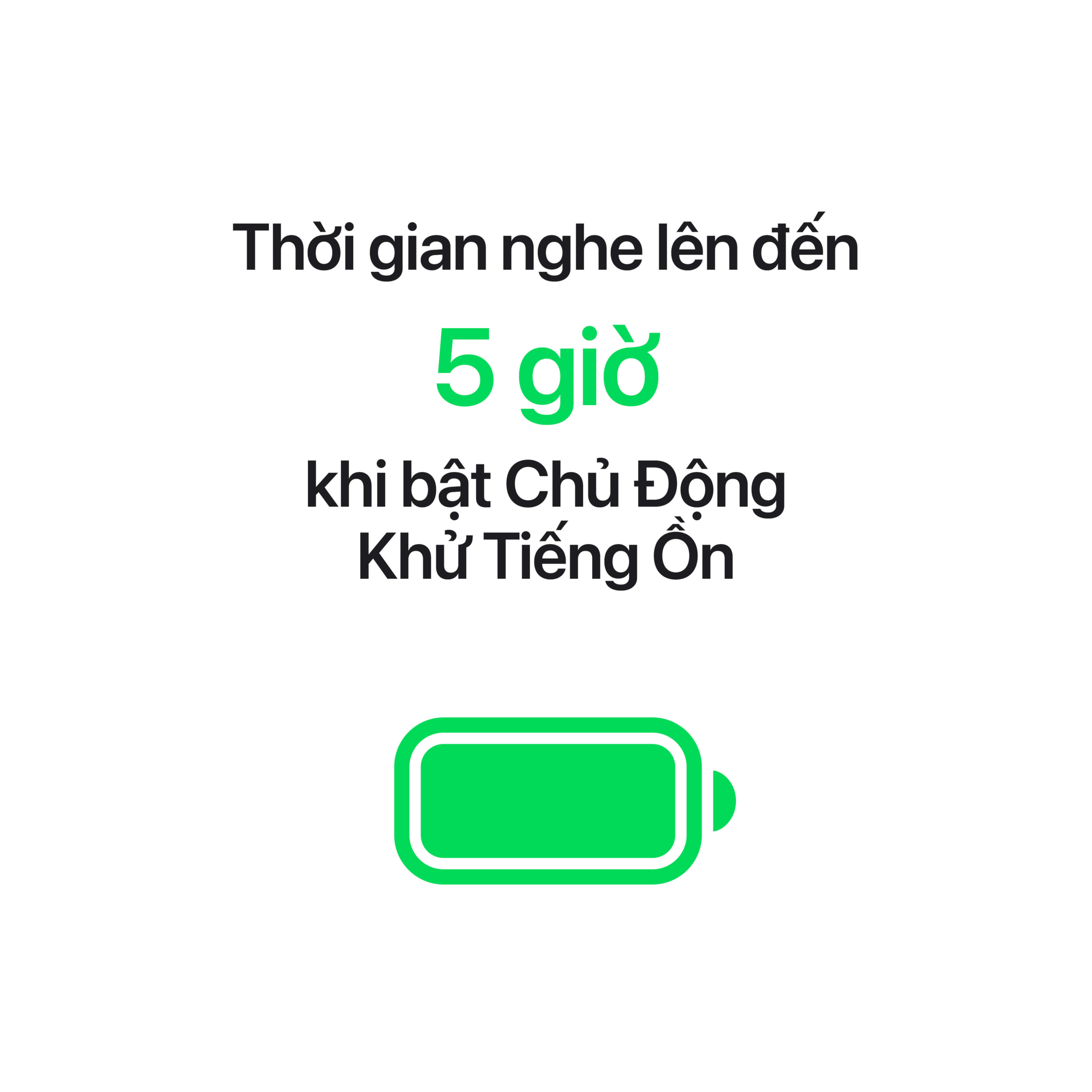 Tai nghe AirPods 5 Có Chủ Động Khử Tiếng Ồn Kèm Hộp Sạc Không Dây – NEW - ảnh 4
